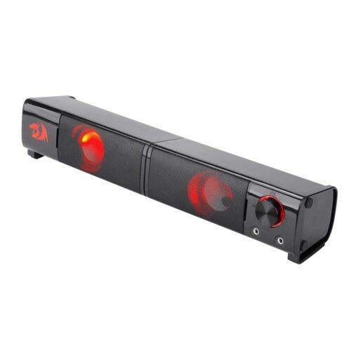 Redragon GS550 Orpheus PC Gaming Speakers, 2.0 Channel Stereo Desktop Computer Sound Bar - Image 3