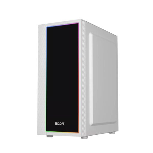 Boost Peacock Mid-Tower ATX Case - White - Free Shipping - Image 2