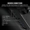 CORSAIR XENEON 32UHD144 32-Inch IPS UHD (3840 x2160), 144Hz Refresh Rate, HDR600 Gaming Monitor - Image 6