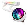 Redragon CCW-3011W 240mm ARGB White Water CPU Cooler - Image 4