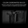 ASUS A21 Mid-Tower MicroATX Case - Black - Image 6