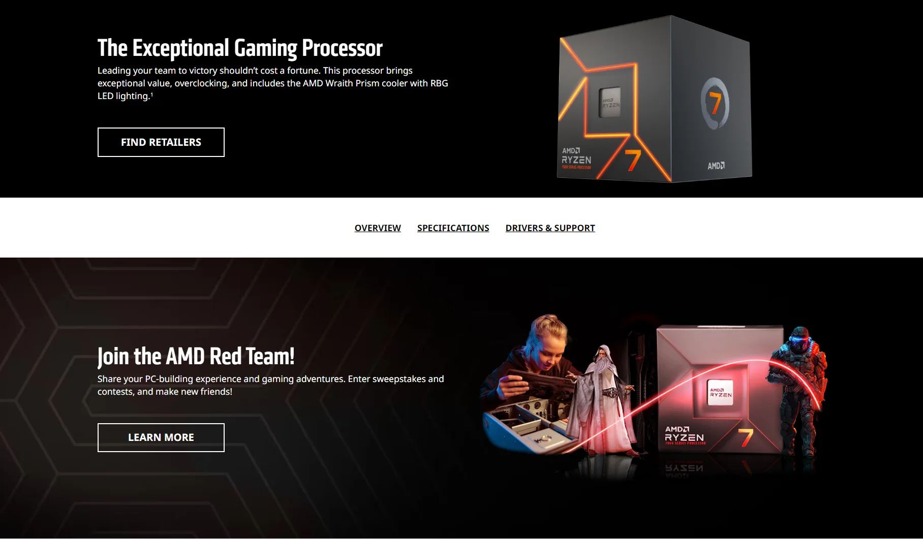 AMD Ryzen 7 7700 8-Core/16-Thread Desktop Processor