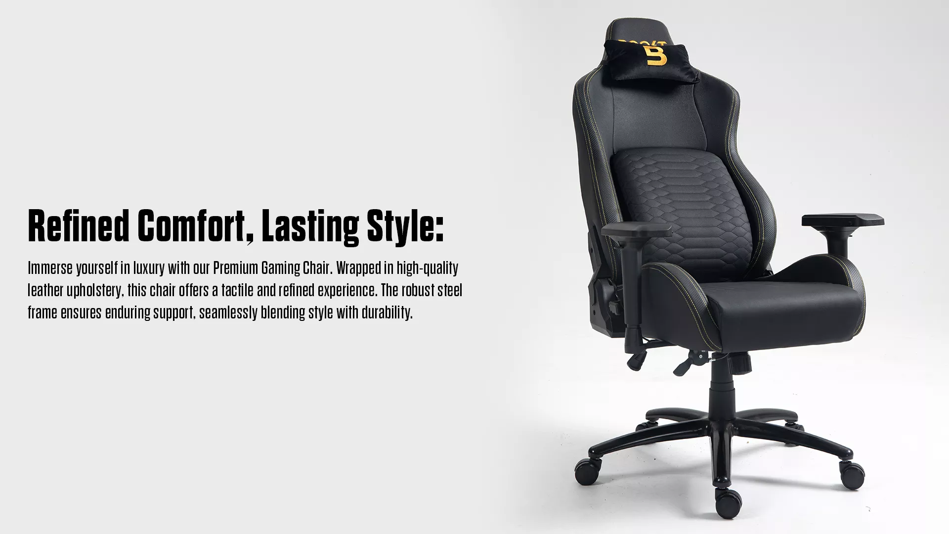 Boost Supreme Gaming Chair - Black