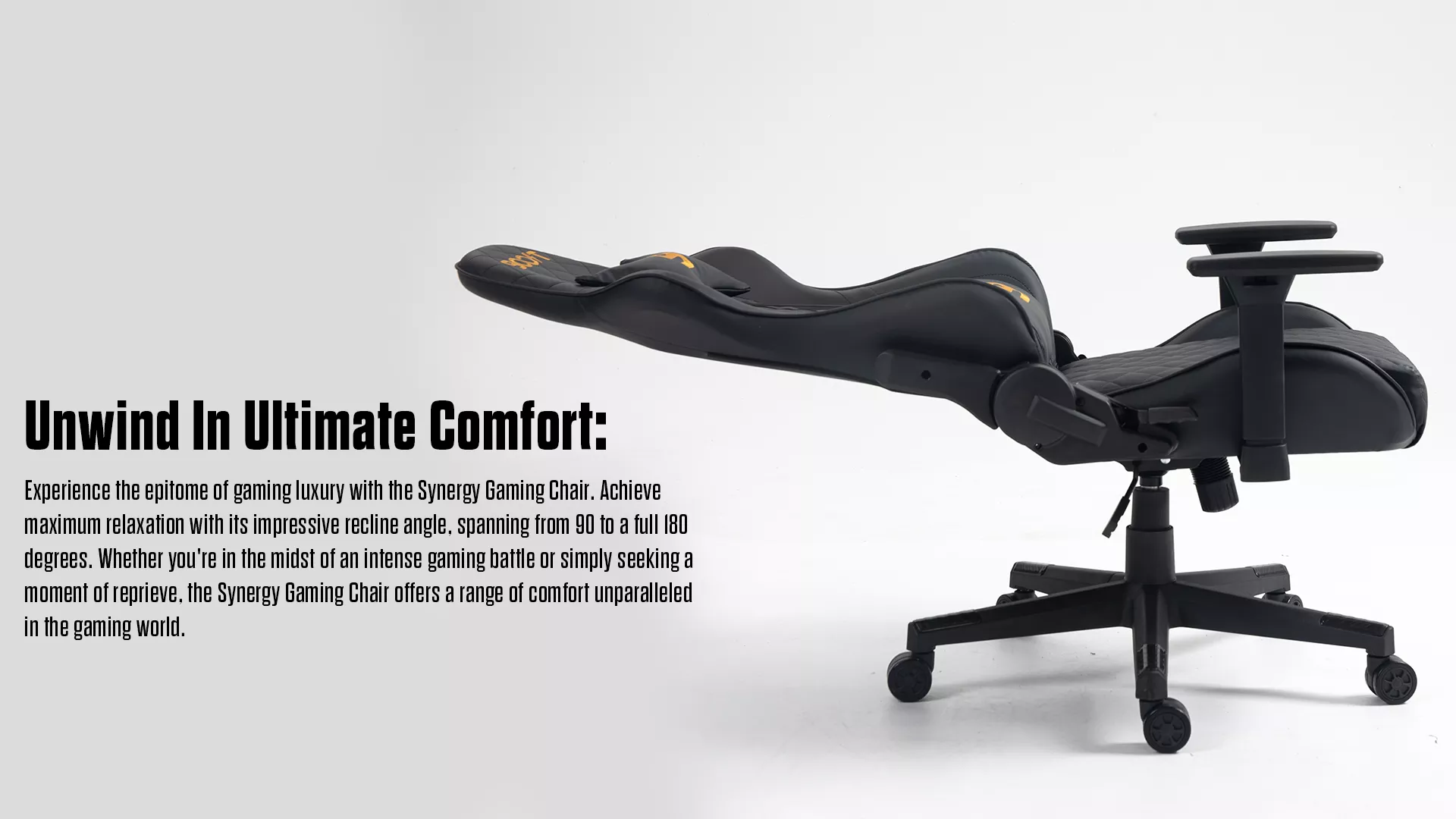 Boost Synergy Gaming Chair - Black