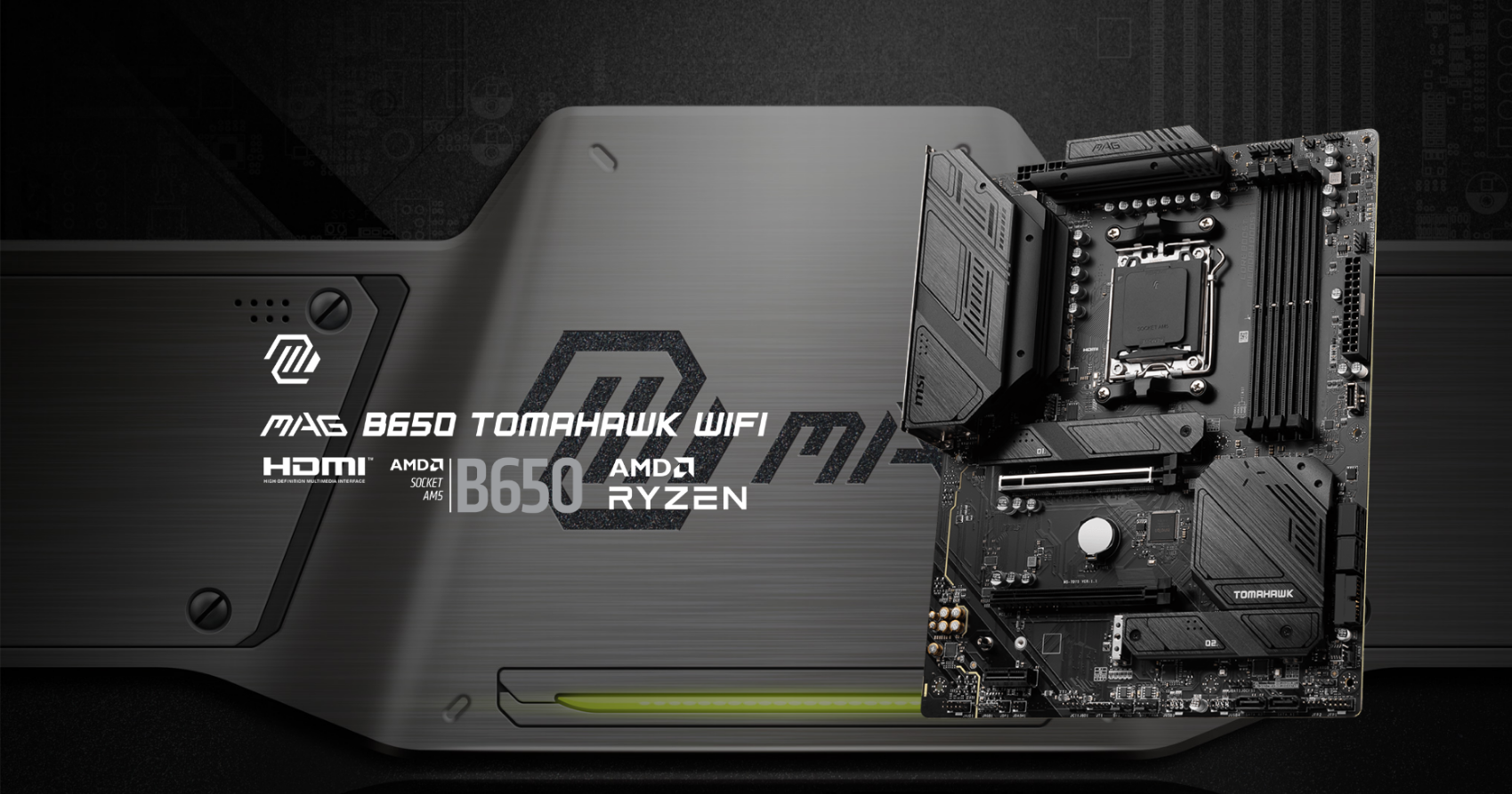 MSI MAG B650 Tomahawk WiFi DDR5 Gaming Motherboard