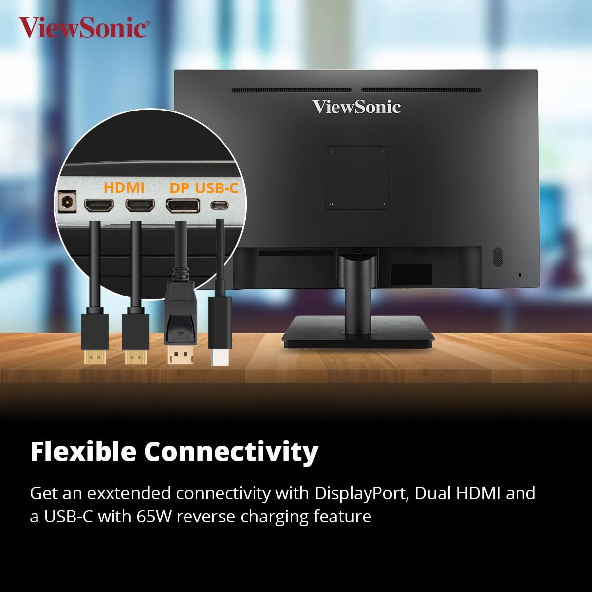ViewSonic VA3209U-4K 32-inch 4K UHD IPS Wide Monitor