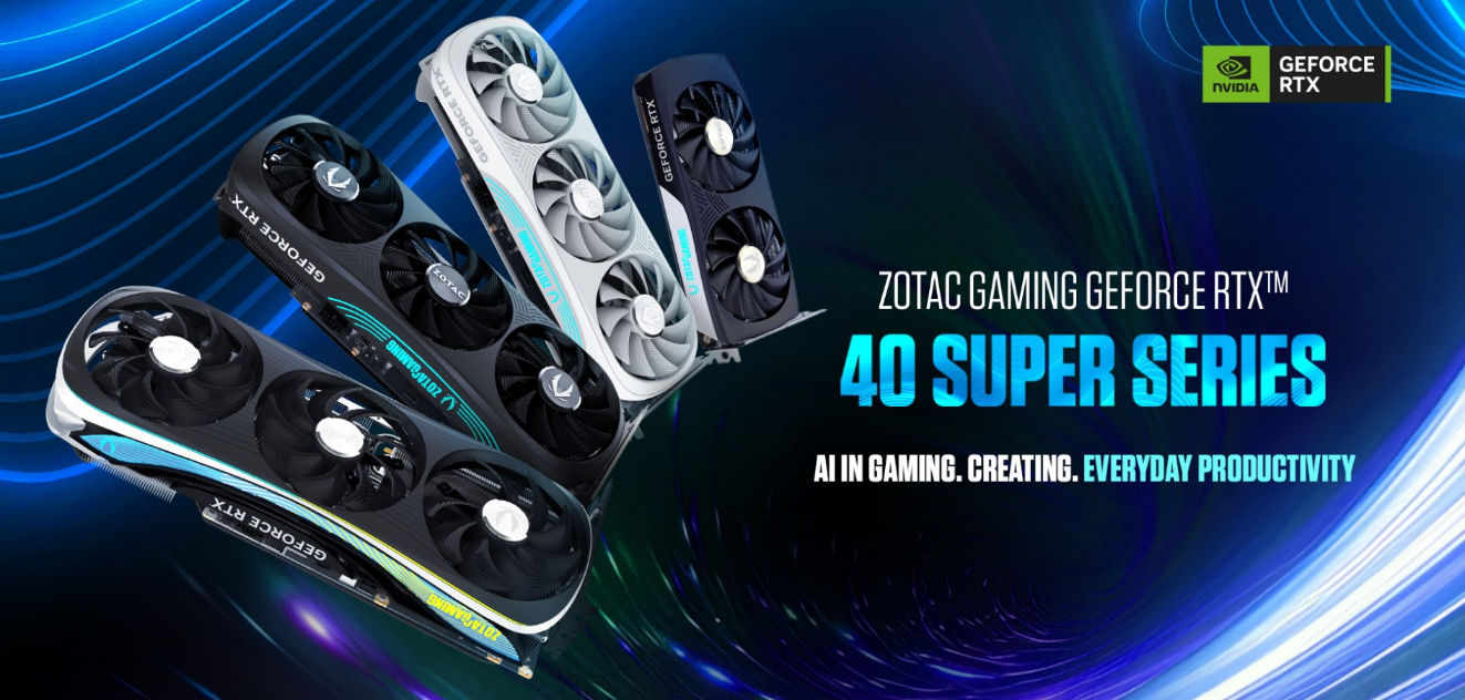 ZOTAC GAMING GeForce RTX 4080 SUPER Trinity OC White Edition 16GB GDDR6X Gaming Graphics Card