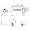 mxg-bma-24p-dual-monitor-steel-articulating-monitor-mount-matte-black