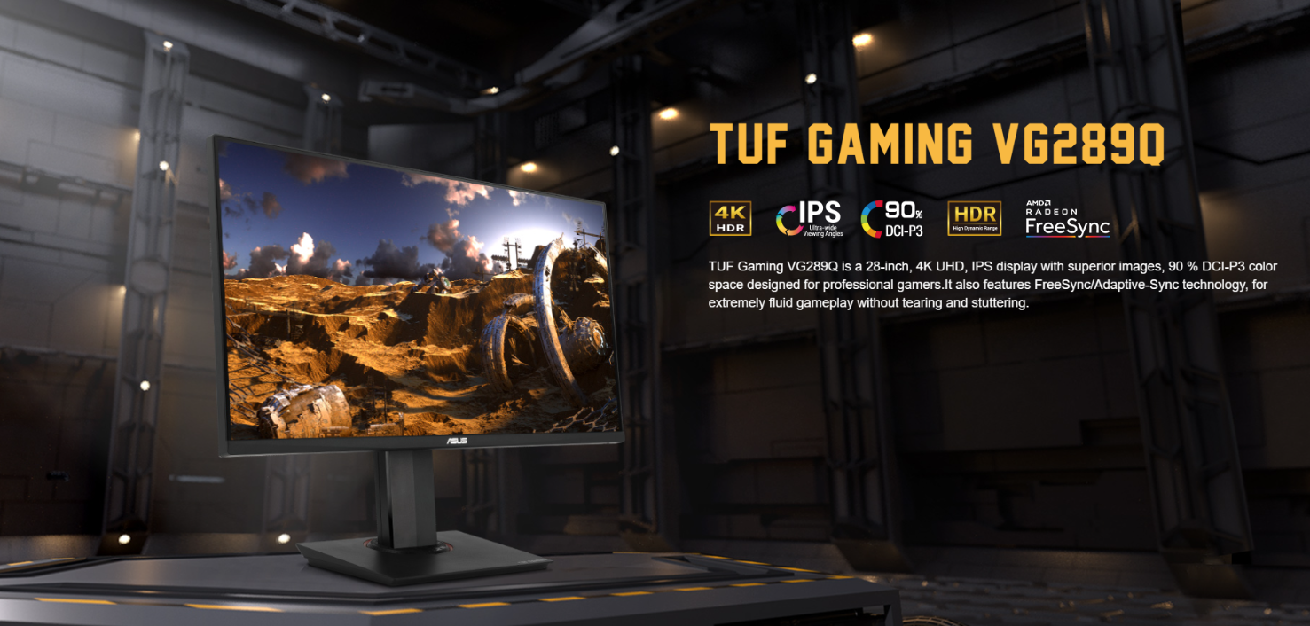 ASUS TUF Gaming VG289Q 28” Gaming Monitor