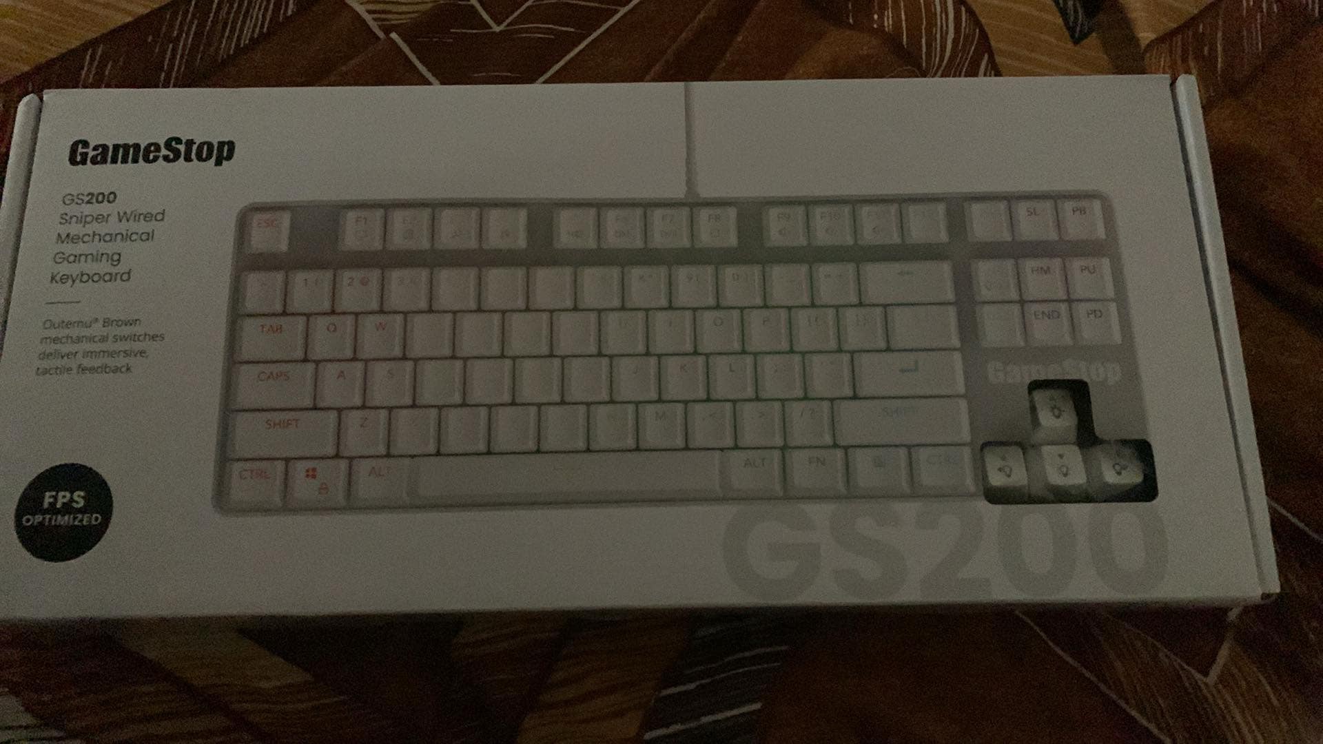 GameStop GS-200 FPS Sniper Wired Mechanical Keyboard