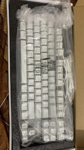 GameStop GS-200 FPS Sniper Wired Mechanical Keyboard White - Otemu Brown Switches photo review