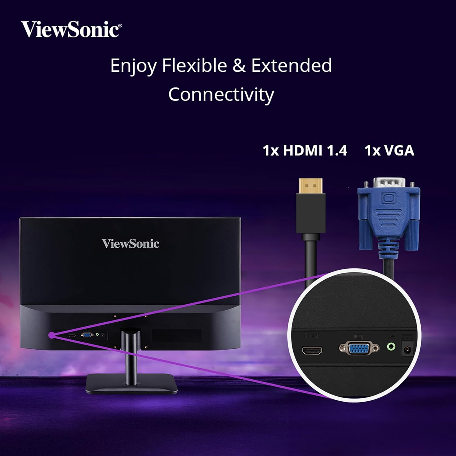 ViewSonic VA2432-MH 24-Inch Full HD IPS Monitor