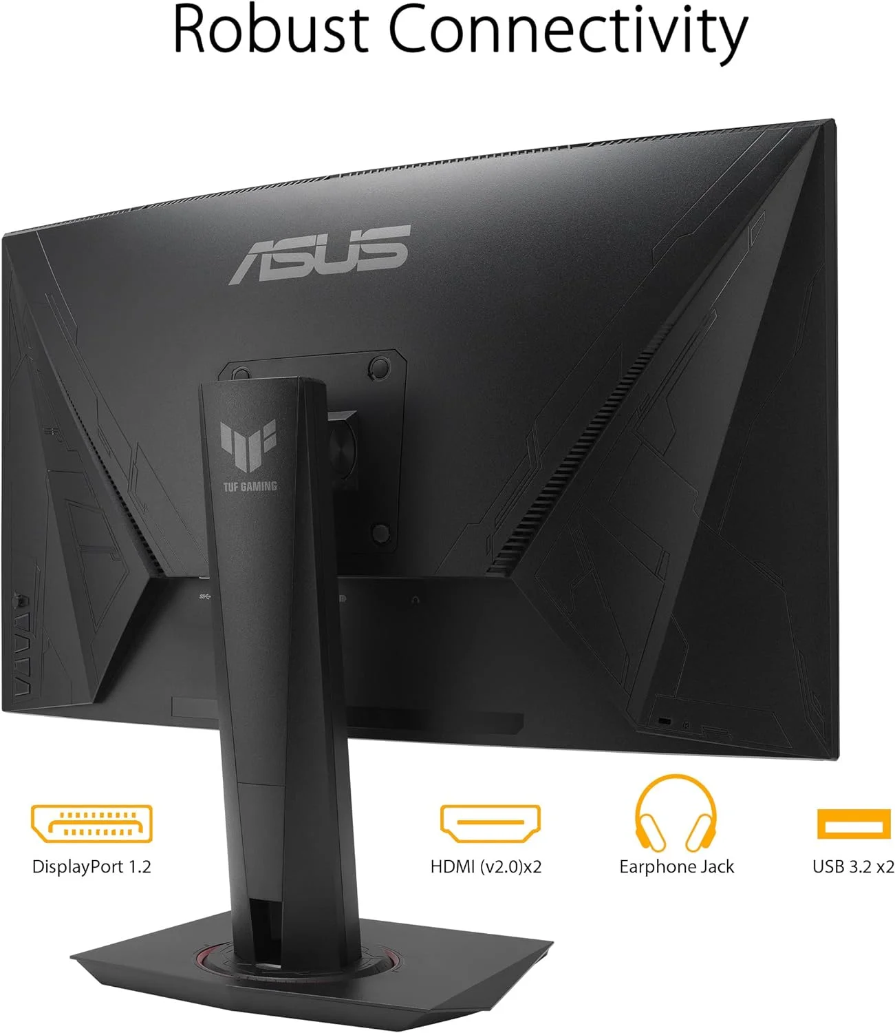 ASUS 27” VG27VQM 1080P TUF Gaming Curved HDR Monitor