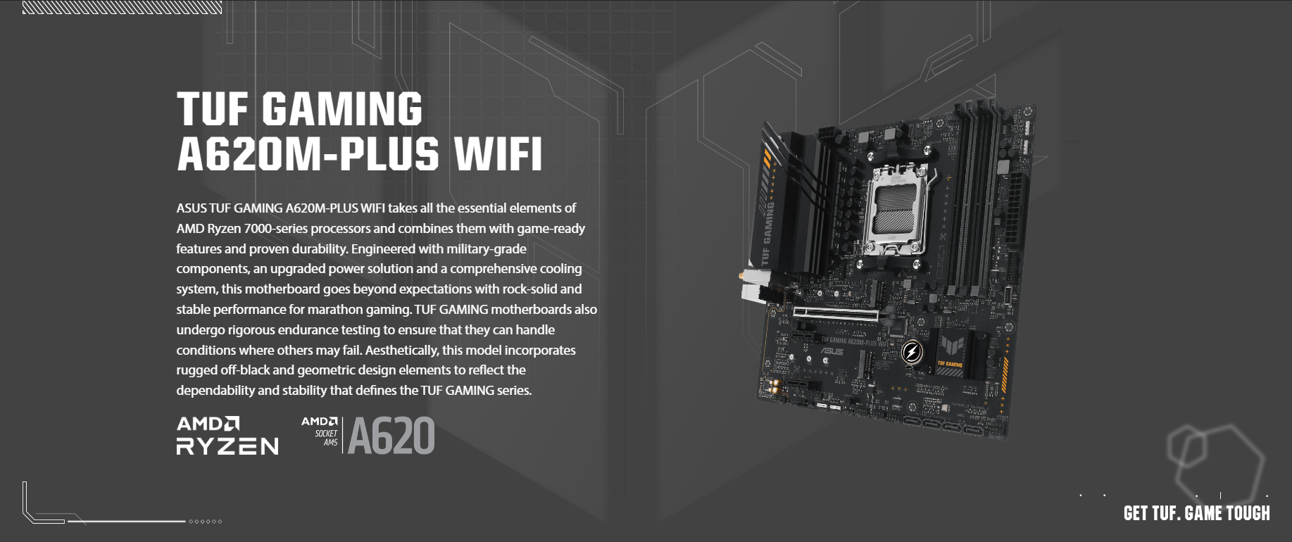 ASUS-TUF-A620M-PLUS-WiFi-D5-Gaming-Motherboard