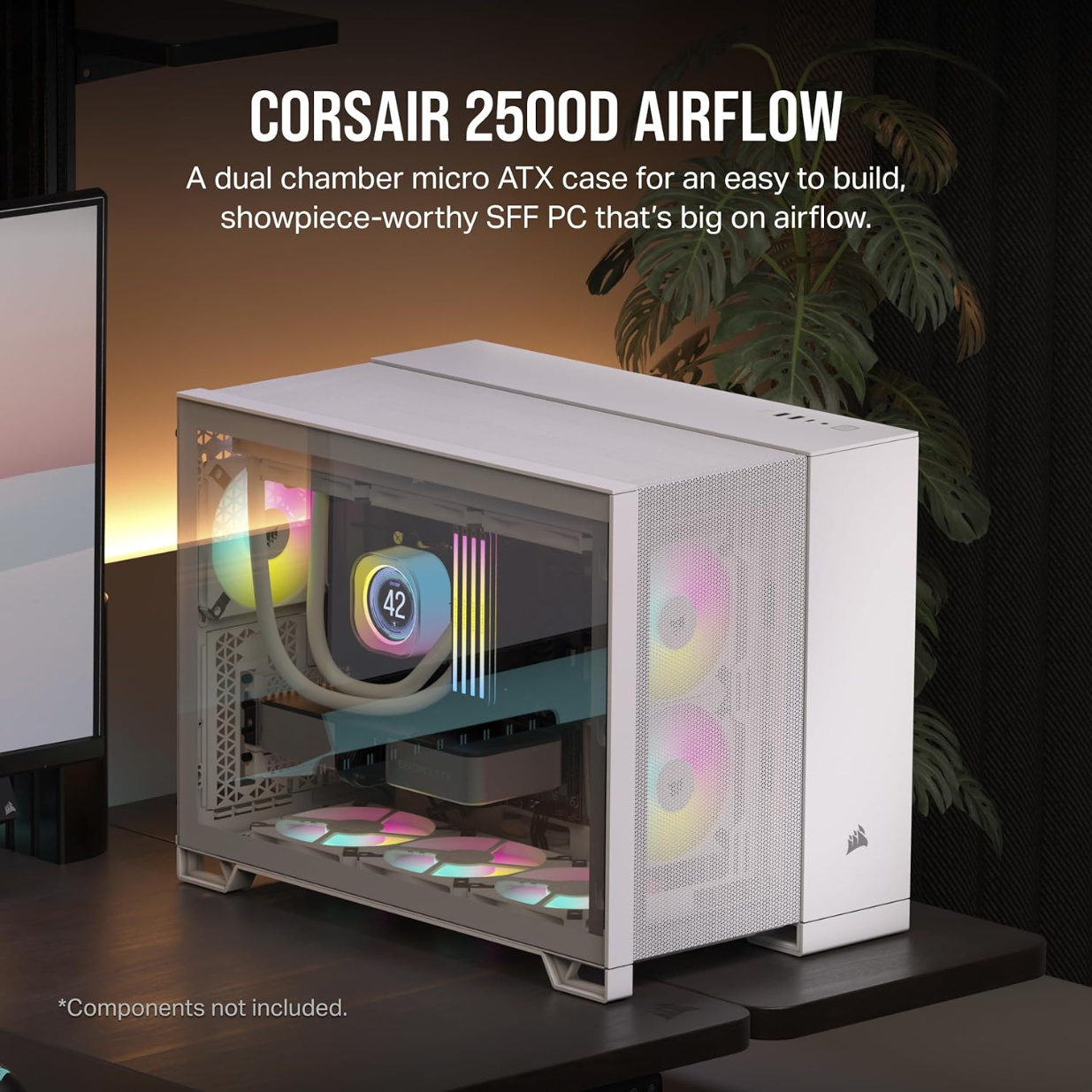 CORSAIR-2500D-AIRFLOW-Small-Tower-mATX-Dual-Chamber-PC-Case-–-White