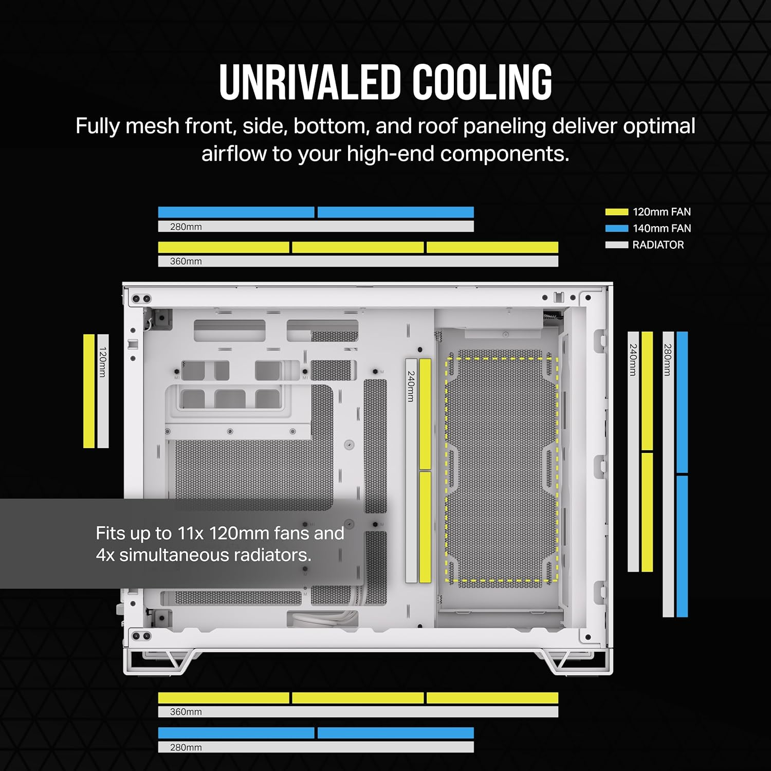 CORSAIR-2500D-AIRFLOW-Small-Tower-mATX-Dual-Chamber-PC-Case-–-White