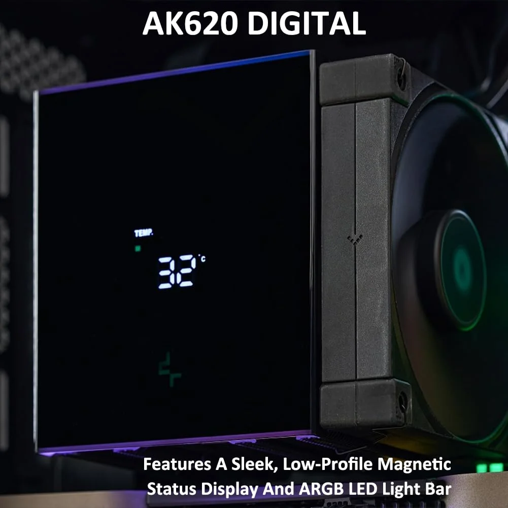 DeepCool-AK620-Digital-Display-CPU-Air-Cooler