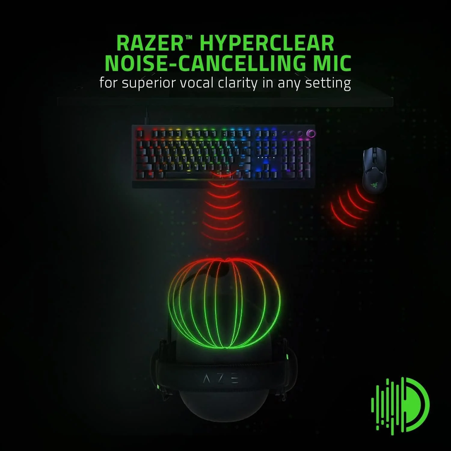 Razer BlackShark V2 X - Black - Wired Esports Headset