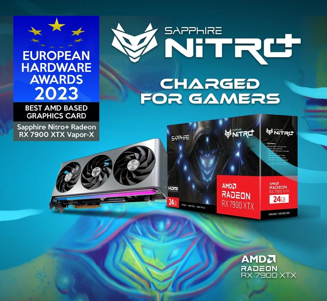 Sapphire-Nitro-AMD-Radeon-RX-7900-XTX-Vapor-X-24GB-Gaming-Graphics-Card