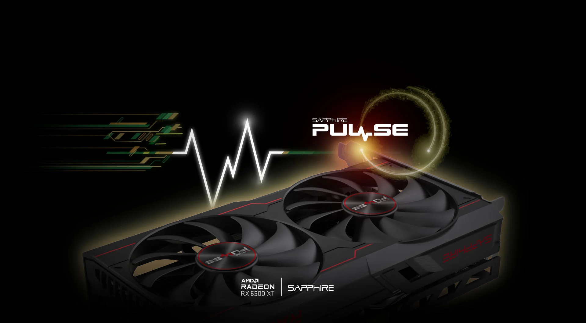 Sapphire Pulse RX 6500 XT 4GB Gaming OC Graphics Card