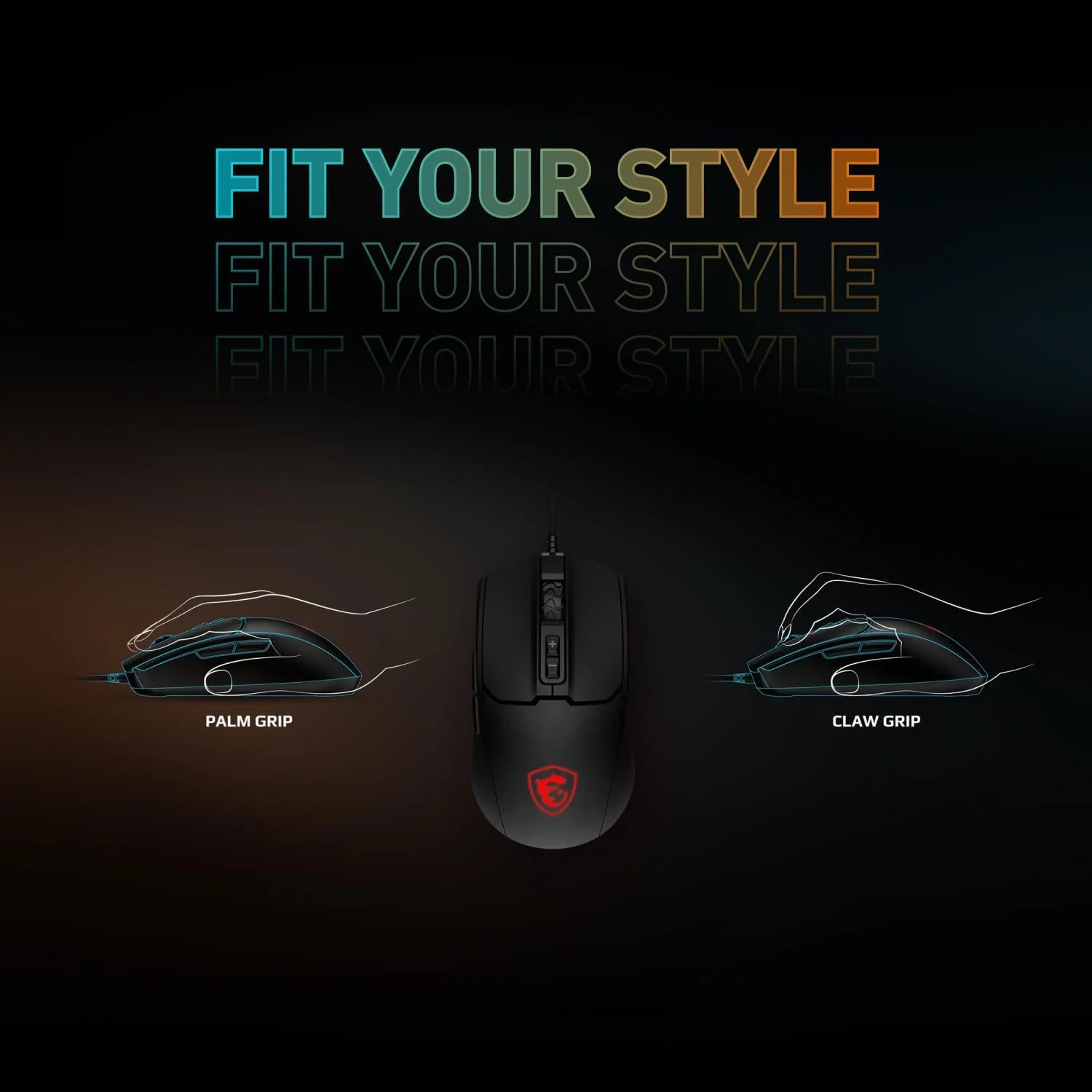 MSI Forge GK100 Combo – Gaming RGB Keyboard & Mouse Set