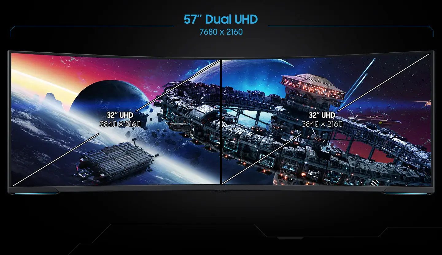 Samsung-Odyssey-G9-Neo-57″-Dual-UHD-LS57CG952NMXUE-G95NC-Curved-Gaming-Monitor