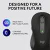 Logitech Signature M650 L Full Size Wireless Mouse - Black - Image 5