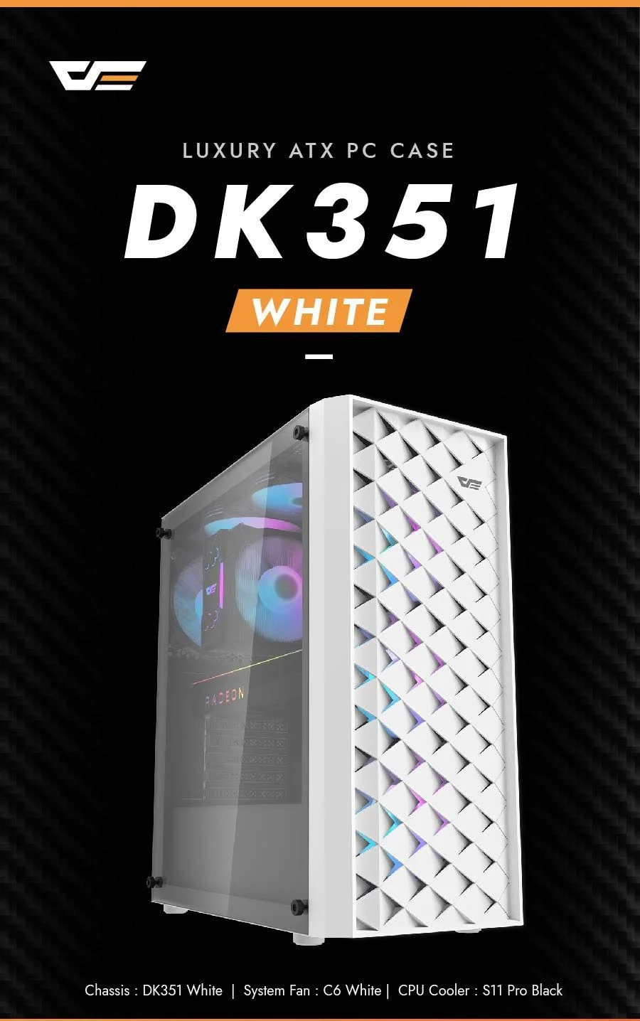 darkFlash-DK351-ATX-PC-Gaming-Case-Black