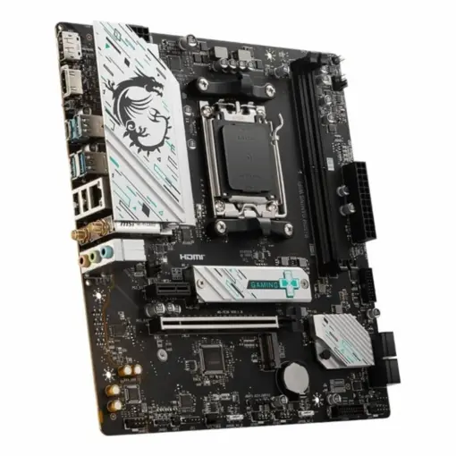 MSI B650M Gaming WiFi DDR5 Motherboard, mATX, Supports AMD Ryzen 7000 Series Processors, AM5, Memory Boost 7800+ MHz/OC, PCIe 4.0 x16, M.2 Gen4, Wi-Fi 6E - Image 4