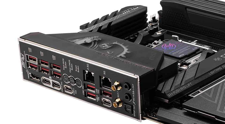 MSI Shows off MPG X870E Carbon WIFI Motherboard