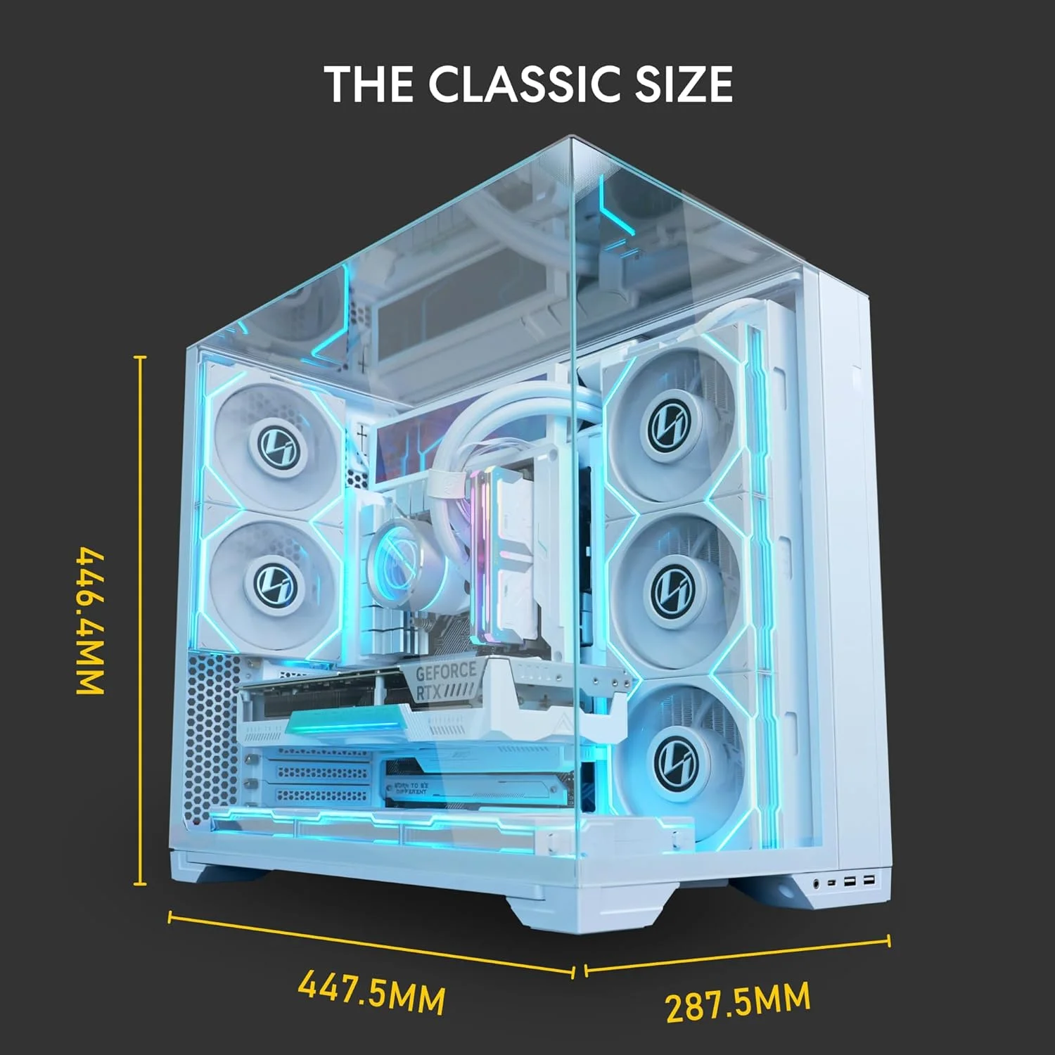 Lian-Li-O11-Vision-Compact-White-Steel-Tempered-Glass-ATX-Mid-Tower-Computer-Case