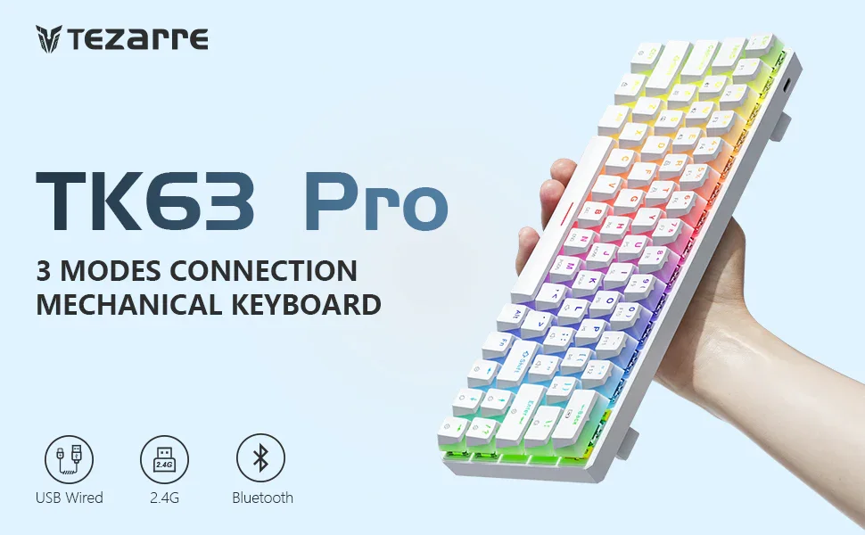 Tezarre-TK63-Pro-Wireless-Mechanical-Gaming-Keyboard-7-techarc.pk