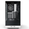 HYTE Y40 Modern Aesthetic Panoramic Tempered Glass Mid-Tower ATX Computer Gaming Case with PCIE 4.0 Riser Cable Included - Panda - Image 2