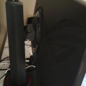 ASUS ROG Strix XG27ACS 27in QHD (2560x1440) HDR400 USB-C Gaming Monitor, 180Hz,1ms, Fast IPS, 133% sRGB, Extreme Low Motion Blur Sync, G-Sync Compatible, DisplayWidget, Tripod Socket photo review