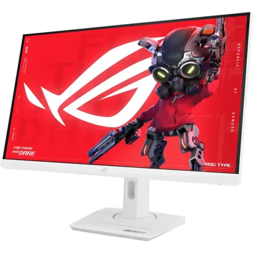 ASUS ROG Strix XG27UCG-W 27” 4K HDR USB-C Gaming Monitor, UHD (3840×2160) Dual Mode (4K 160Hz or FHD 320Hz), 1ms, Fast IPS, Extreme Low Motion Blur Sync, G-SYNC Compatible, AI Gaming - Image 2