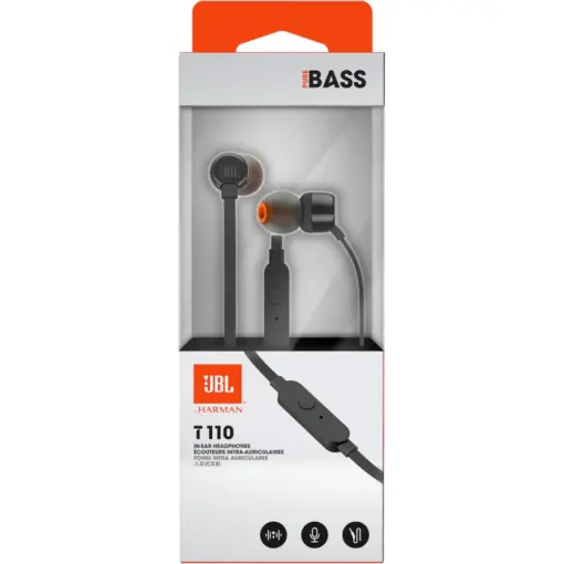 JBL Tune 110 - In-Ear Headphones - Black - Image 6