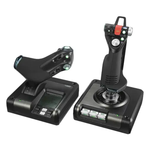 Logitech X52 Professional HOTAS Part-Metal Throttle And Stick Simulation Controller