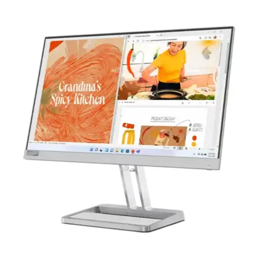 Lenovo L22i-40 21.5" WLED 75Hz FHD IPS Monitor, 1920 x 1080, AMD FreeSync, 4ms, 250nits, 99% sRGB Color Coverage, 1x HDMI 1.4/1x VGA, Integrated Speaker - Image 3