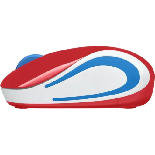 Logitech M187 Wireless Ultra Portable Mouse - Red - Image 4