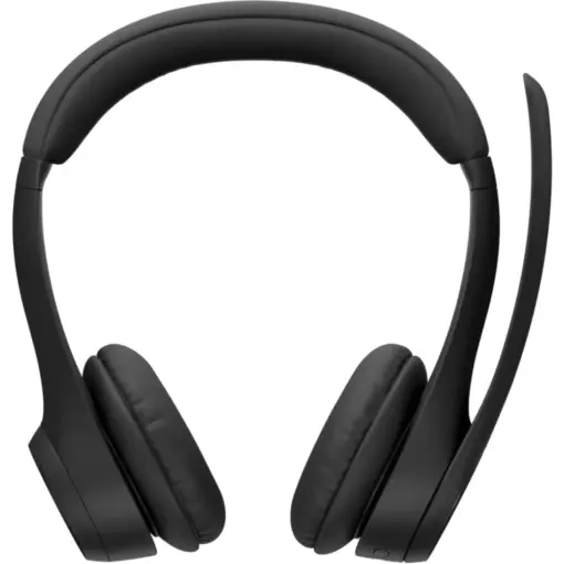 Logitech Zone 300 Wireless Bluetooth Headset with Noise-Canceling Microphone, Compatible with Windows, Mac, Chrome, Linux, iOS, iPadOS, Android – Midnight black - Image 2