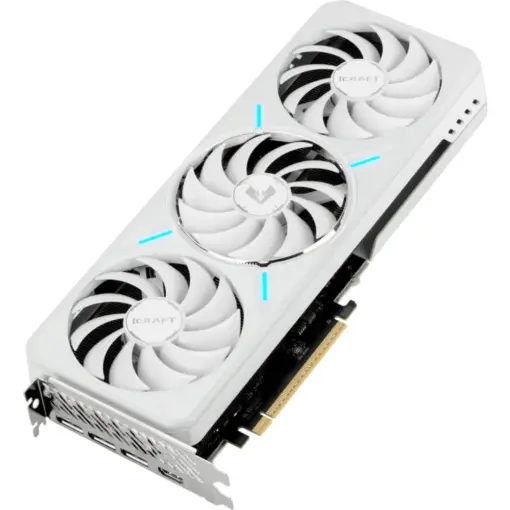 MAXSUN Intel Arc B580 iCraft 12GB Gaming Graphics Card, GDDR6, 192Bit, PCIe4.0 x8 Bus Interface, Fan Stop Technology, Triple-Fan Design, 4x Head Pipes, Powerful AV1 Encoding/Decoding, iCraft Backplate, ARGB Lighting, Daylight Twinkling Design, XeSS AI Upscaling/XMX AI Extensions, 3x DP2.1/1x HDMI2.1a - Image 2