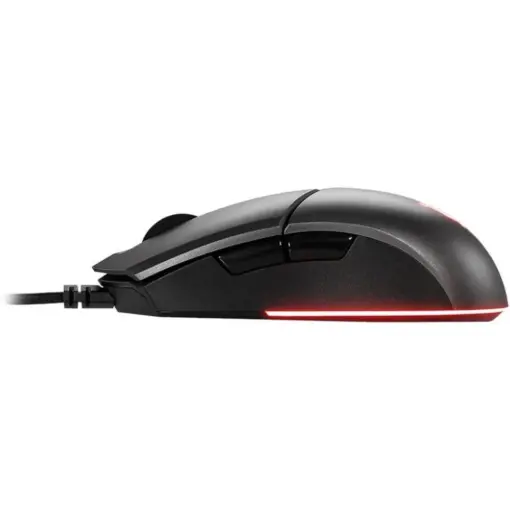 MSI Clutch GM11 Gaming Mouse, 5000 DPI, 10M Omron Switches, Optical Sensor, Symmetrical Ergonomic Design, RGB Mystic Light Compatible, PC/Mac - Graphite - Image 3