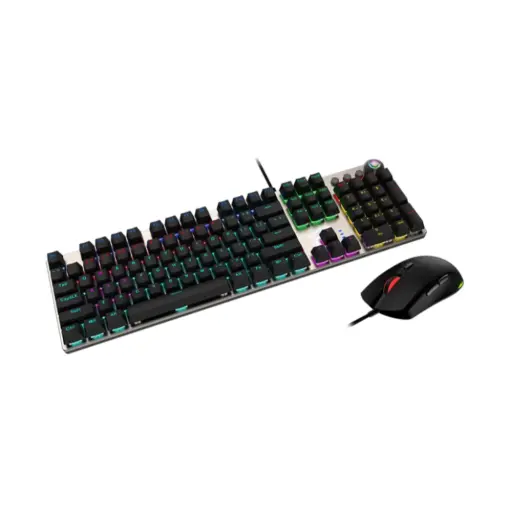 MSI Forge GK310 Combo, Gaming RGB Mechanical Keyboard & Forge Mouse Set, Anti-Ghosting, 7200 DPI Optical Sensor - Red Switches - Image 2