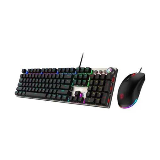 MSI Forge GK310 Combo, Gaming RGB Mechanical Keyboard & Forge Mouse Set, Anti-Ghosting, 7200 DPI Optical Sensor - Red Switches - Image 3