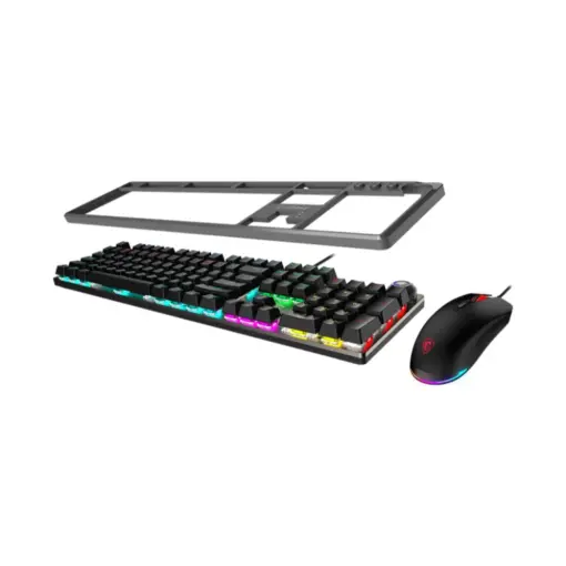 MSI Forge GK310 Combo, Gaming RGB Mechanical Keyboard & Forge Mouse Set, Anti-Ghosting, 7200 DPI Optical Sensor - Red Switches - Image 4