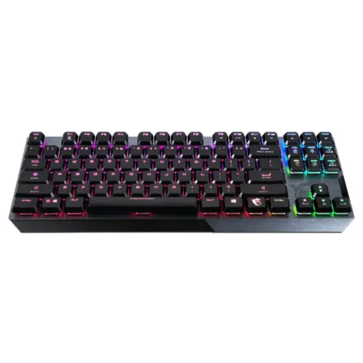 MSI Vigor GK50 Low Profile TKL RGB Mechanical Gaming Keyboard, 50+ Million Keystroke Life, Per-key RGB Mystic Light, Hybrid 6+N Key Rollover - Kailh White Clicky - Image 3