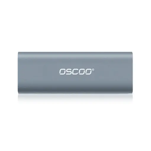 OSCOO OSND1 NGFF M.2 NVMe SSD Enclosure, 10Gbps, Type C, Aluminium Alloy Case, Compatible with M.2 2230, 2242, 2260, 2280 SSD,