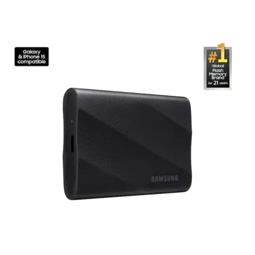 Samsung T9 USB 3.2 Gen2x2 Portable External SSD, Up to 2000MB/s - 1TB