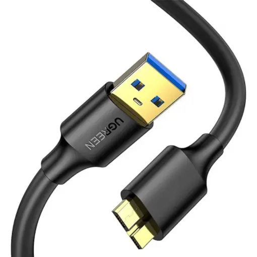 Ugreen 10840 USB-A 3.0 Male to Micro USB 3.0 Male Cable - 0.5m