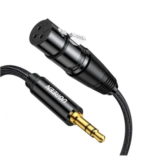 Ugreen 20244 3.5mm Three-pole Male to XLR Female Audio Cable - 2m